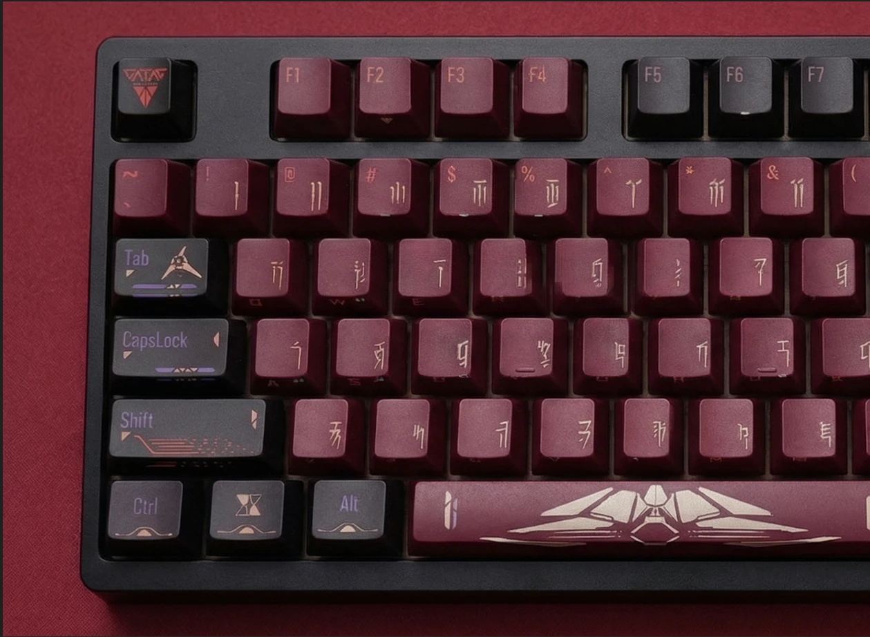 UEE帝国通用语与希安文双语键帽